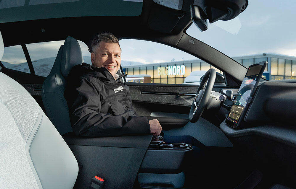 Romslig og smart: Volvo EX30 kommer med mange smarte løsninger som gir god romfølelse.
